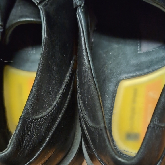 Dockers Black Leather Men's Oxfords - Picture 5 of 8